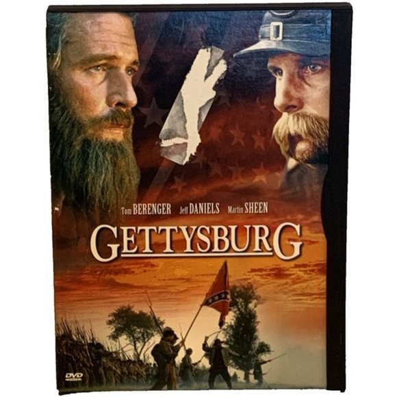 Gettysburg (DVD, 2000) Widescreen Tom Berenger, Jeff Daniels, Martin Sheen - Picture 1 of 4